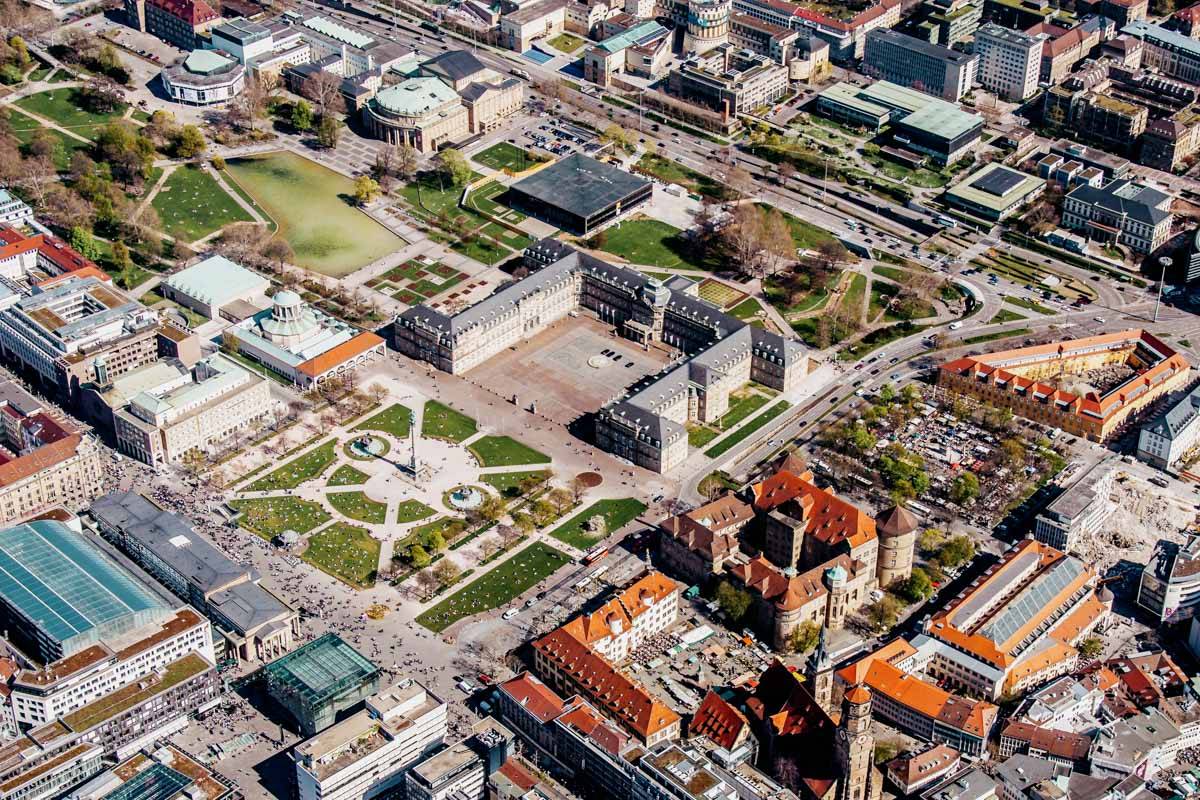 Stuttgart von oben