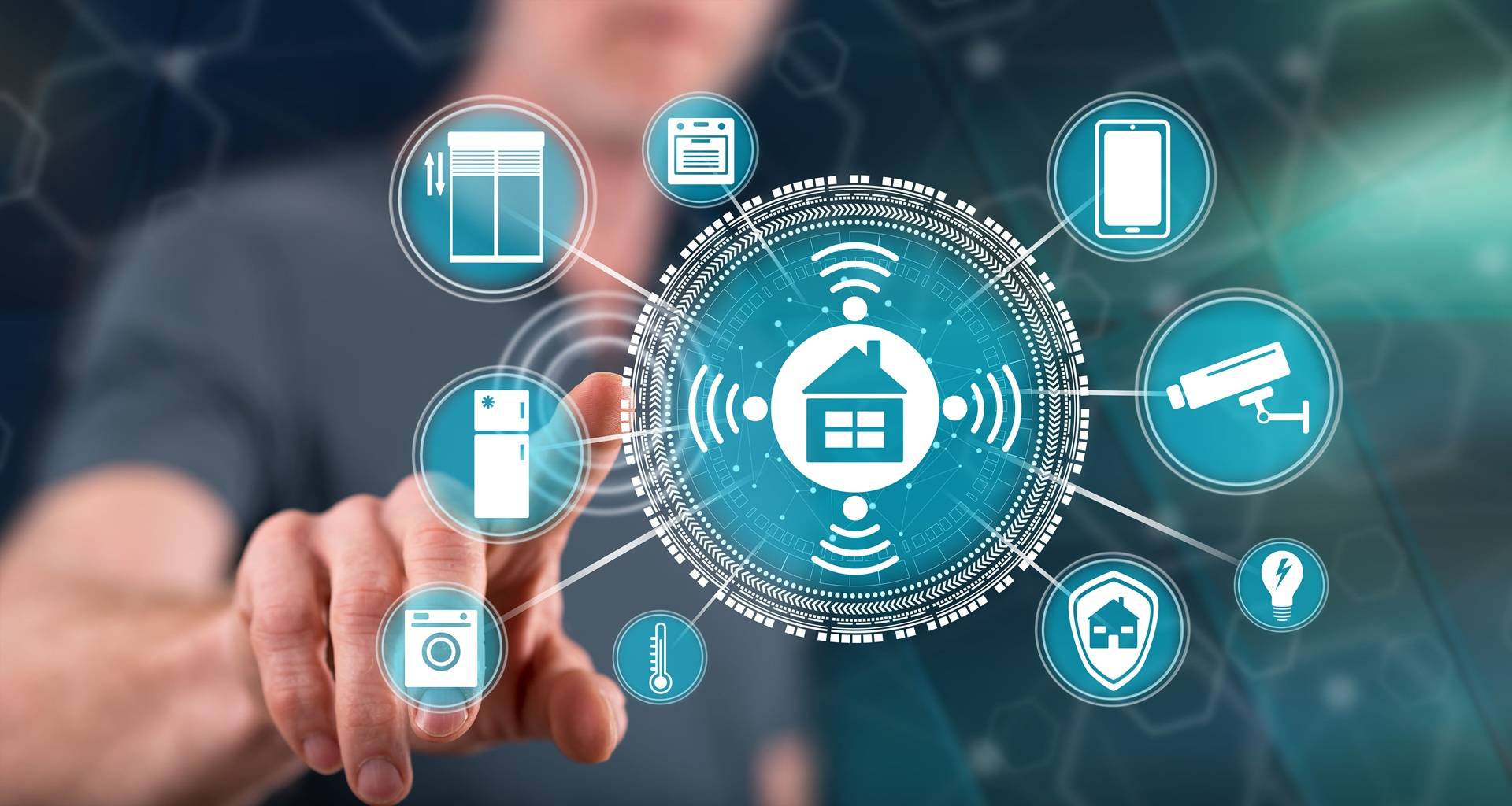 Smart-Home-Funktionen grafisch dargestellt | Enthärtungsanlage